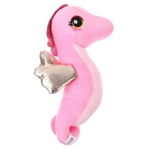 Мягкая игрушка Морской конёк, цвет розовый блюдо рыба 320 мл 19 14 см высота 6 5 см коллекция muza