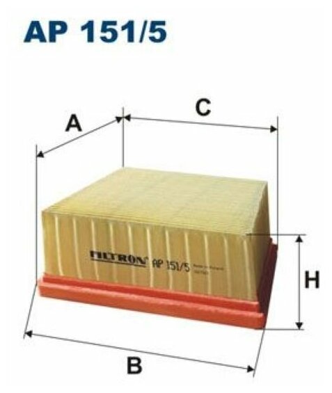Фильтр воздушный FILTRON AP1515