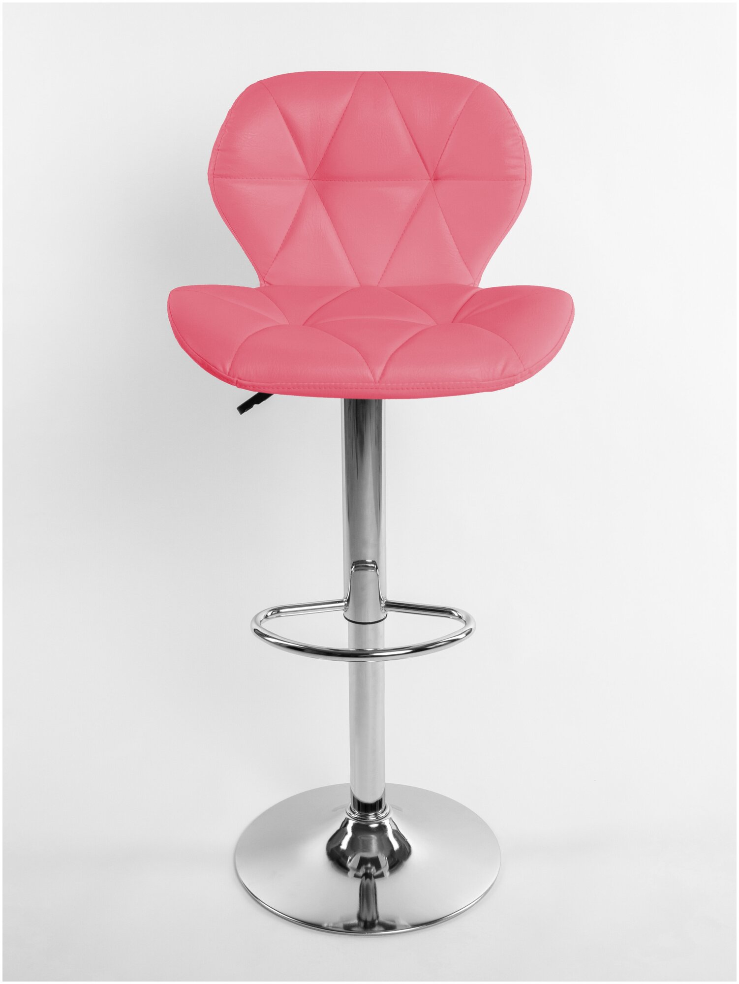 Барный стул Ракушка Masscomplekt, розовый