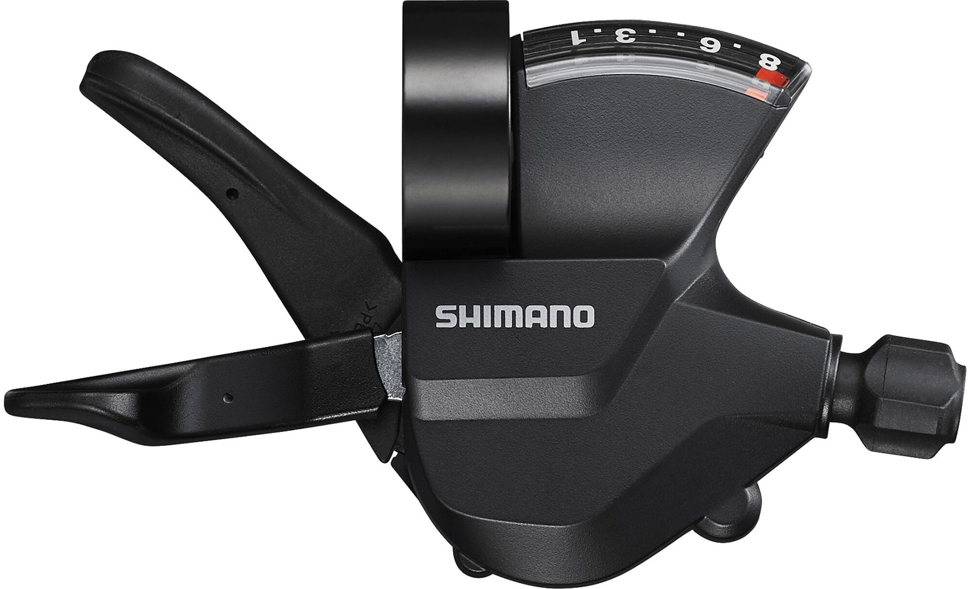 Шифтер (манетка) Shimano SL-M315, серия Altus, 8 скоростей, под правую руку, трос 205 см, черный