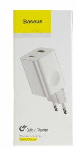 Сетевое зарядное устройство c USB Baseus, CCALL-BX02, Quick charger