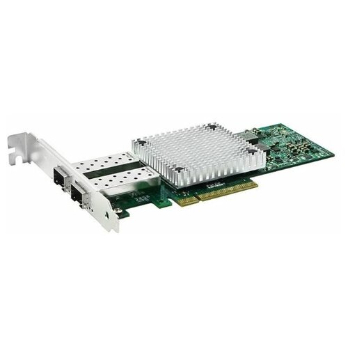 Сетевая карта 10Gigabit Ethernet, 2 SFP+ порта, 2*10G Base-X, 10 Гбит/с, Intel x710 h3c lsqm2gp24sa8 модуль интерфейса геотермического интерфейса s700et 24 порта s700et sfp lc