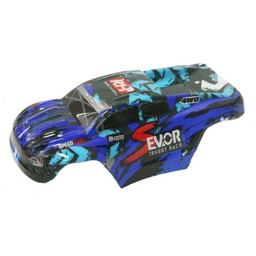 remo hobby трагги remo hobby s evor 4wd масштаб 1 16 2 4g Синий корпус для монстра Remo Hobby S-EVOR 1/16 D6603