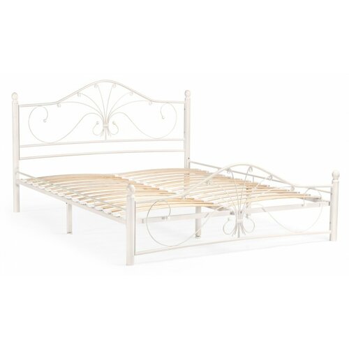 Двуспальная кровать Woodville Мэри 2 160х200 белая