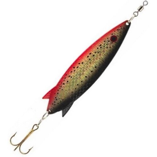 abu garcia блесна toby salmo 30г green yellow Блесна колеблющаяся Abu Garcia Toby Salmo 30g OR/Copper Glitter