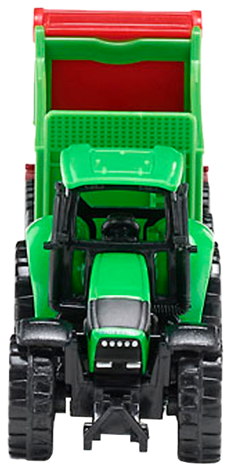 Масштабная модель трактора Siku с прицепом для удобрений - фото №2