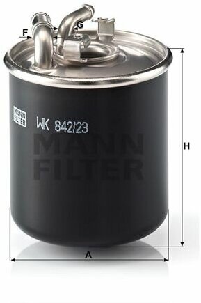 [WK84223X] MANN-FILTER Фильтр топливный - фото №12