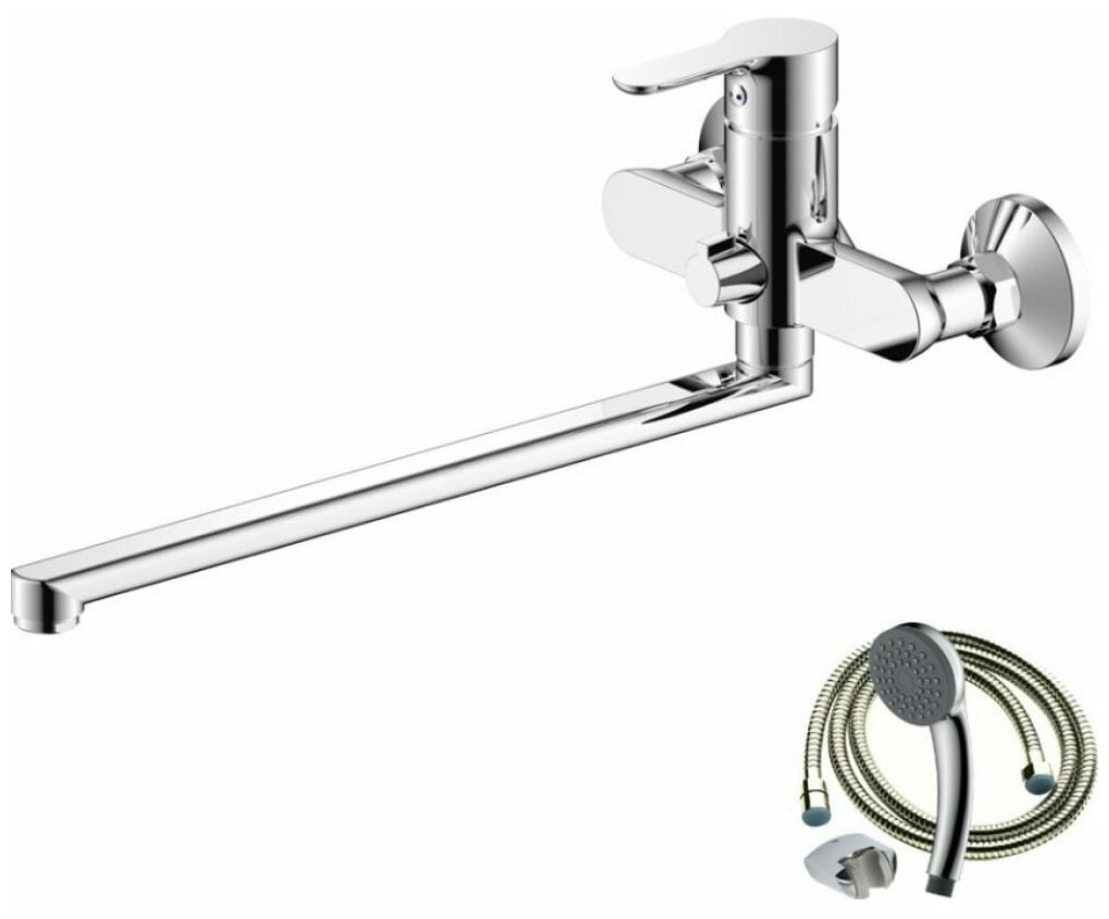 OLIVE'S Смеситель для ванны с длинным изливом TOLEDO, 18221TD