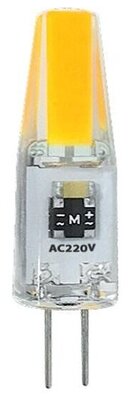 Светодиодная лампа Jazzway PLED-G4 COB 3Вт капсульная 3000К тепл. бел. G4 240лм 220В 2857446