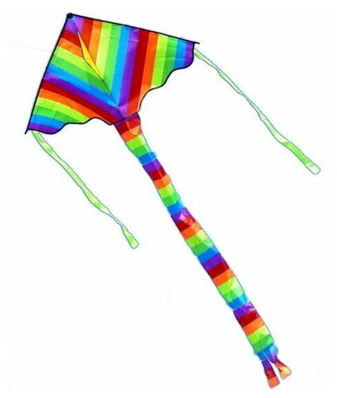 Воздушный змей Радуга 100 65см SK-002