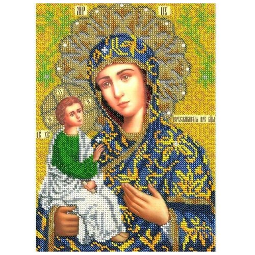 Набор для вышивания бисером Вышиваем бисером Богородица Иерусалимская набор для вышивания бисером икона божьей матери млекопитательница