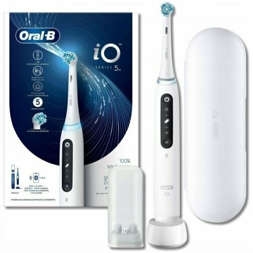 Электрическая зубная щетка Oral-B iO Series 5 CN белый 1599000₽