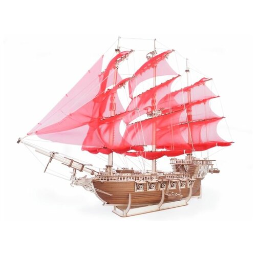 Деревянный конструктор Корабль Пегас