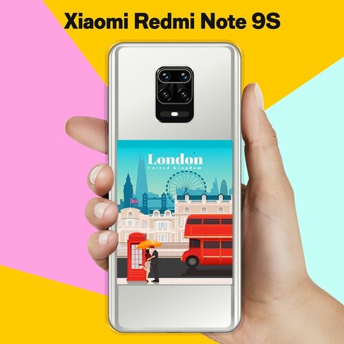 Силиконовый чехол London на Xiaomi Redmi Note 9S силиконовый чехол на xiaomi redmi note 9s сяоми редми нот 9s совет свой себе посоветуй прозрачный