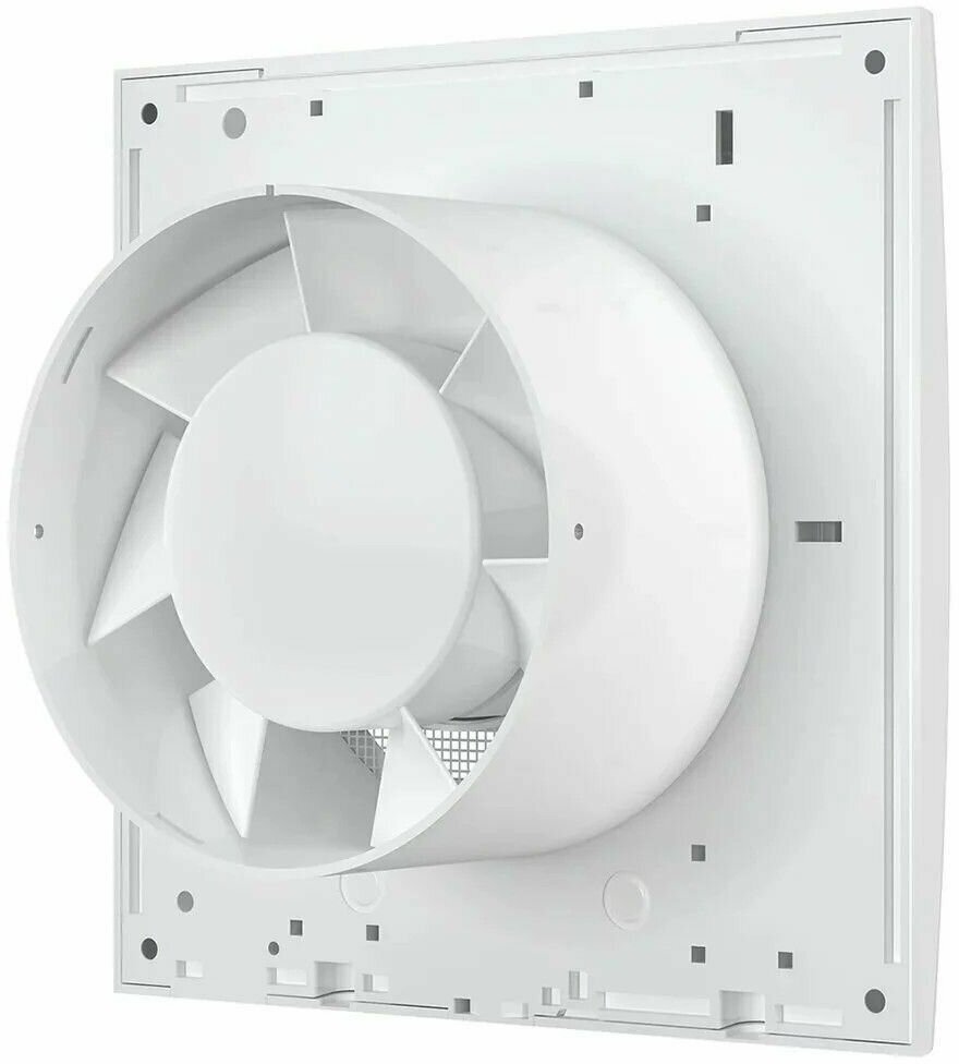 Вентилятор осевой вытяжной 4С ET таймер, обратный клапан и световая индикация D100 - фотография № 4