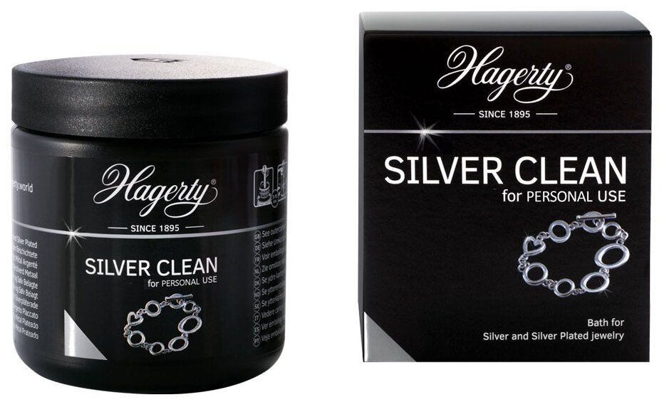Средство для чистки серебра Hagerty Silver Clean 170 мл - фото №1