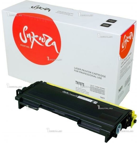 Картридж SAKURA TN-2075 черный для Brother HL-2030/2040/2070 MFC-7220/7420/7820 DCP 7000 (2.5К) (SATN2075)