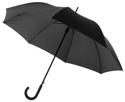 Зонт-трость Avenue, полуавтомат, черный