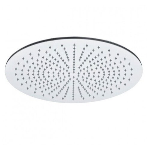 Лейка верхнего душа круглая с держателем потолочным DEMM SOFFIONI 6658B хром d500h230