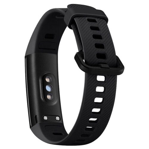 Силиконовый ремешок на руку Huawei Honor band 4/5, черный