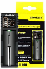Зарядное устройство для аккумуляторов 18650 Liitokala Lii-100