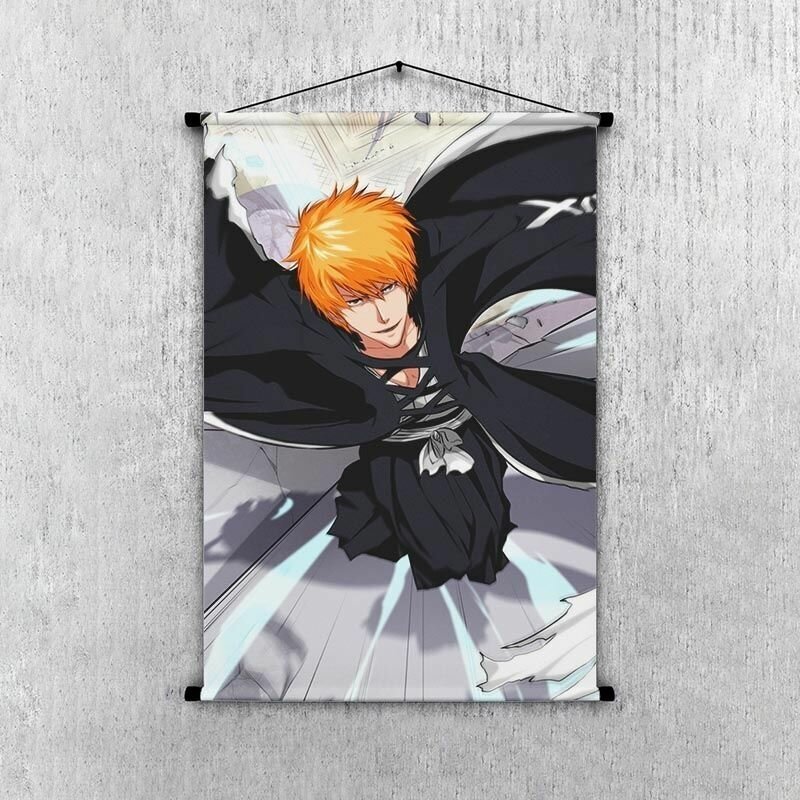 Гобелен по аниме Блич (Bleach) - Ичиго Куросаки 30*20 см, арт. 20_Gb0019