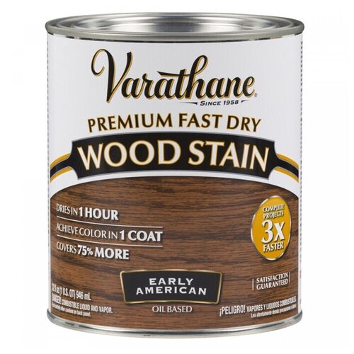 Тонировка Varathane Premium Fast Dry (0.95л.) тёмный орех