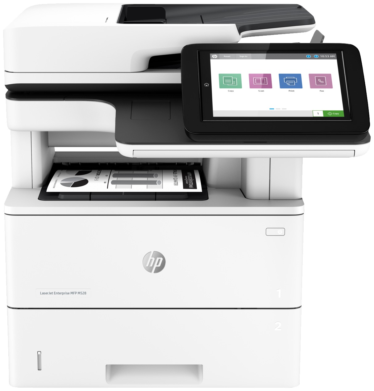 МФУ HP LaserJet Enterprise M528dn (1PV64A)