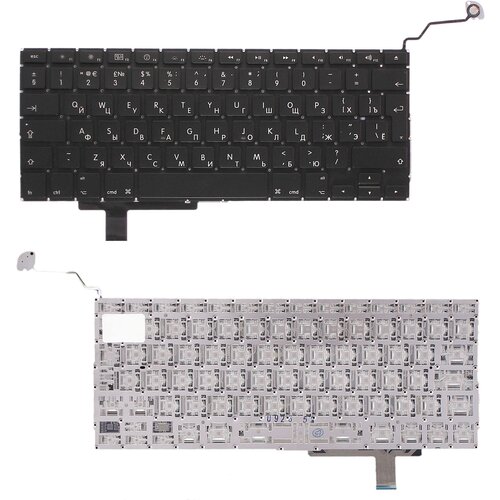 Клавиатура для ноутбука Macbook A1297 черная большой Enter 1402₽