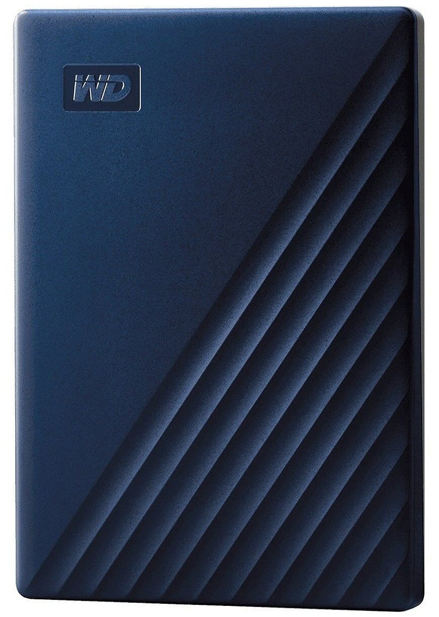 Внешний HDD диск WD My Passport for Mac 5TB, USB 3.2, Midnight Blue (WDBA2F0050BBL-WESN)
