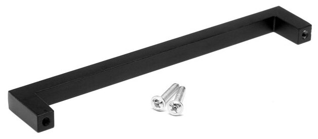 Ручка CAPPIO SQUARE, установочный размер: 160 мм, длина: 17 см, черный - фотография № 4