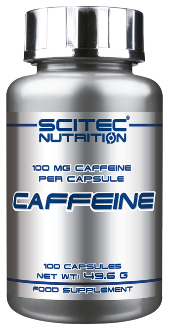 Предтренировочный комплекс Scitec Nutrition Caffeine нейтральный банка 100 шт.