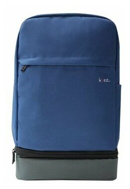 KREZ BP05 backpack , classic, 15.6, blue/grey, nylon