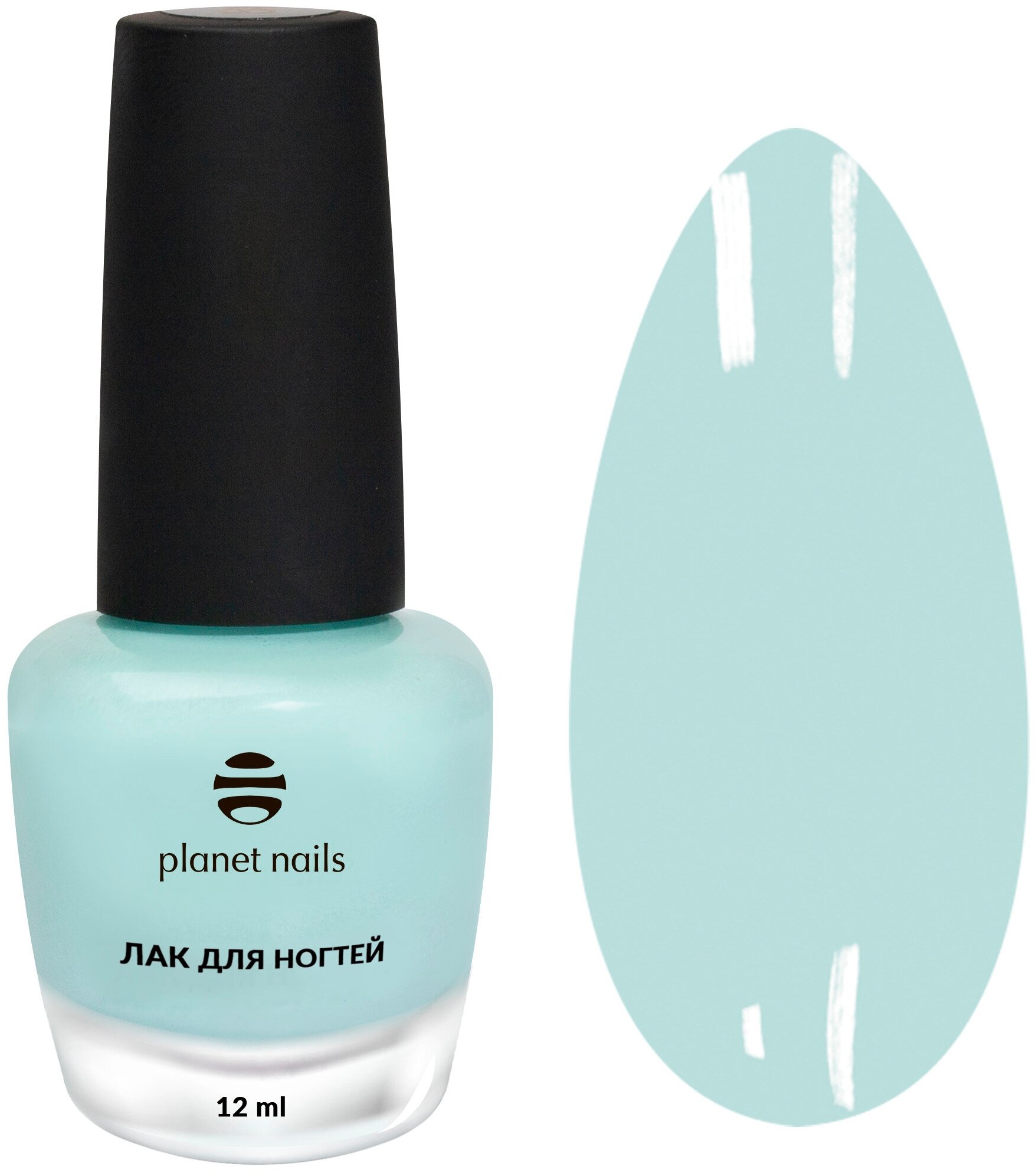 Planet nails Лак для ногтей С эффектом гелевого покрытия 12 мл