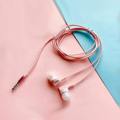 Наушники проводные WUW-R108 розовые 26500₽