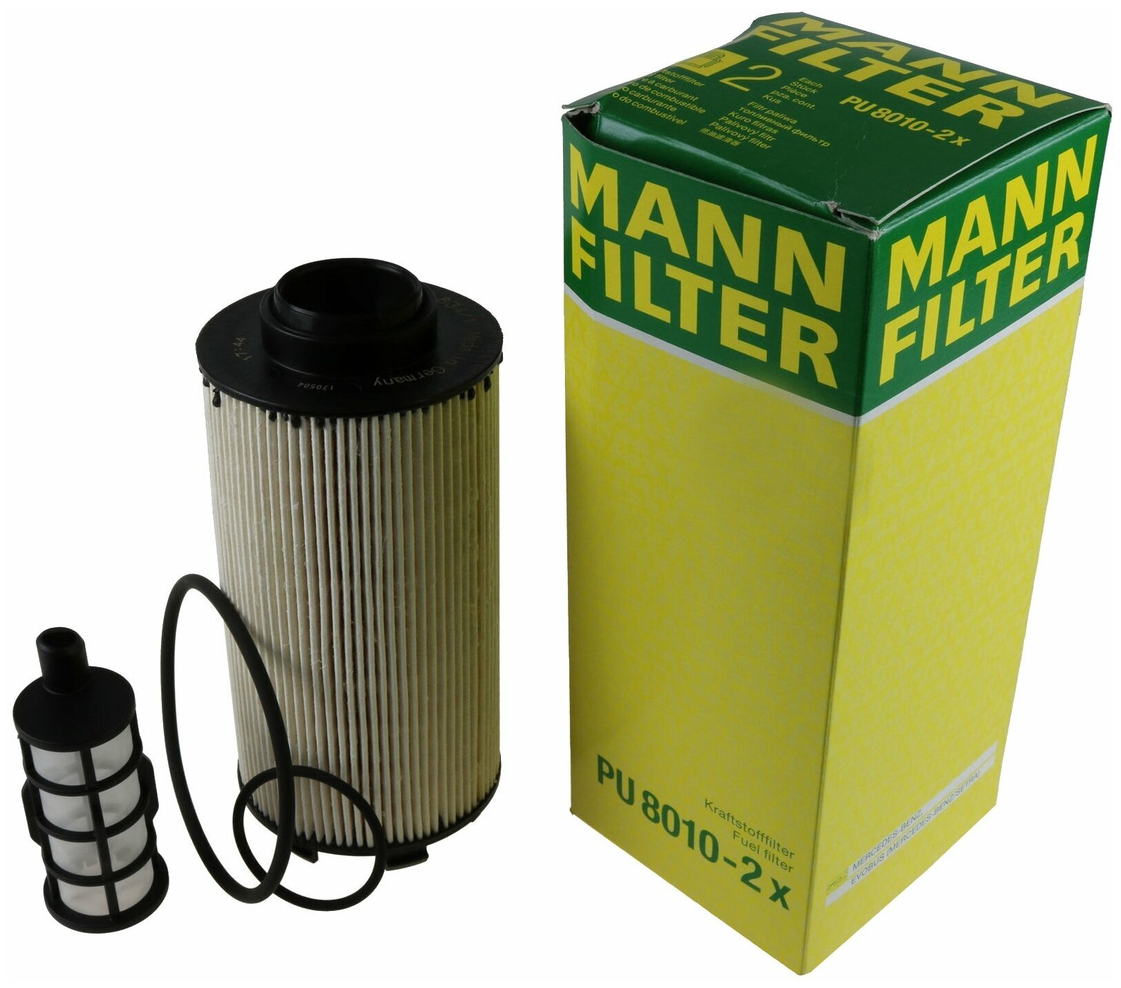 Комплект Топливных Фильтров (2 Шт.) MANN-FILTER арт. PU 8010/1-2 x