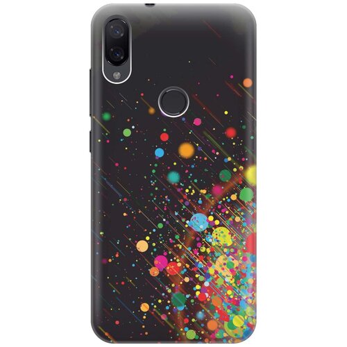 фото Cиликоновый чехол на xiaomi mi play / сяоми ми плей с принтом "яркое настроение" gosso