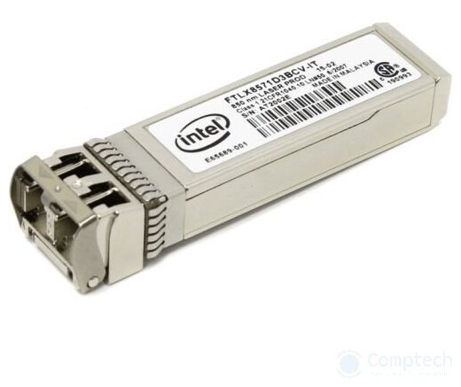 Intel Сетевая карта E10GSFPSR FTLX8571D3BCV-IT FTLX8571D3BCL модуль Ethernet SFP+ SR Optics для Ethernet Server Adapter X520-DA2