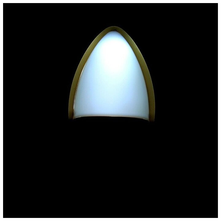 RISALUX Ночник "Светлячок" с датчиком освещения, 3_LED х 1 Вт, 10 см (220В) золот. RISALUX