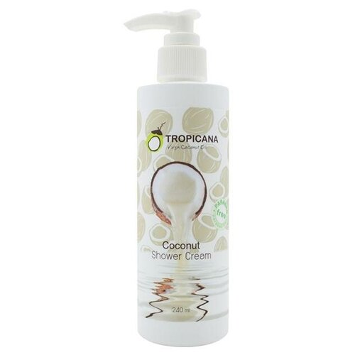 Крем для душа кокос Coconut Shower Cream, 240 мл