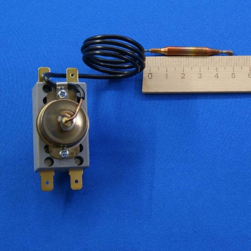 Термостат для водонагревателя защитный 95C, 16A (WQS95b) t.181419, 100316 - фотография № 5