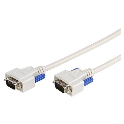 Кабель Vivanco VGA - VGA (45445), 1.8 м, серый кабель behpex vga vga 675580 15 м 1 шт серый