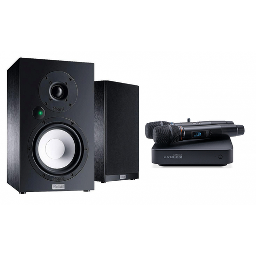 Домашняя караоке система с акустикой Studio Evolution EVOBOX Plus New Black+Magnat Multi Monitor 220