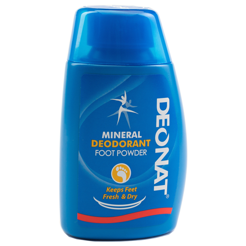 DEONAT Минеральный дезодорант-порошок для ног, 50 г