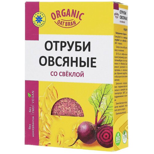 Компас Здоровья Отруби овсяные со свеклой, 200 гр, Компас Здоровья