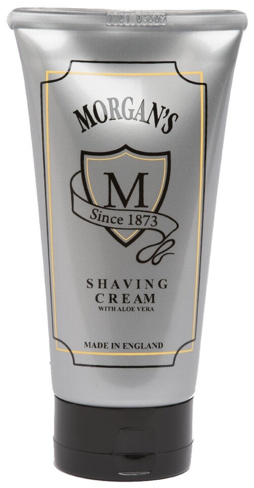 Крем для бритья Shaving Cream wih Aloe Vera Morgans, 150 мл