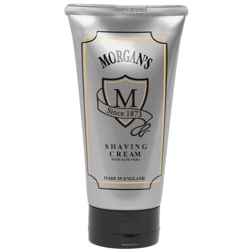 Крем для бритья Shaving Cream wih Aloe Vera Morgan's, 150 мл крем для бритья premium shaving cream aloe vera 75мл