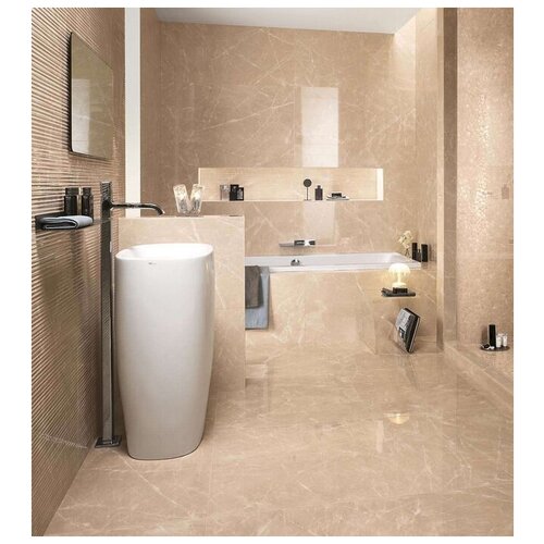 Плитка настенная Fap Ceramiche Roma Diamond Line Beige Duna Brillante (fNHT) 250x750