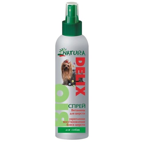 Бионикс Спрей Natura Delix BIO Витамины для шерсти, для собак, 150 мл 509067, 0,2 кг, 54205