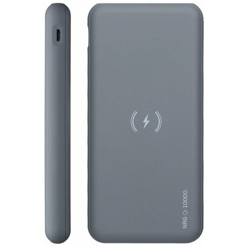 Внешний аккумулятор Deppa NRG Qi с БЗУ QC 30 10000 мАч чёрный 299000₽